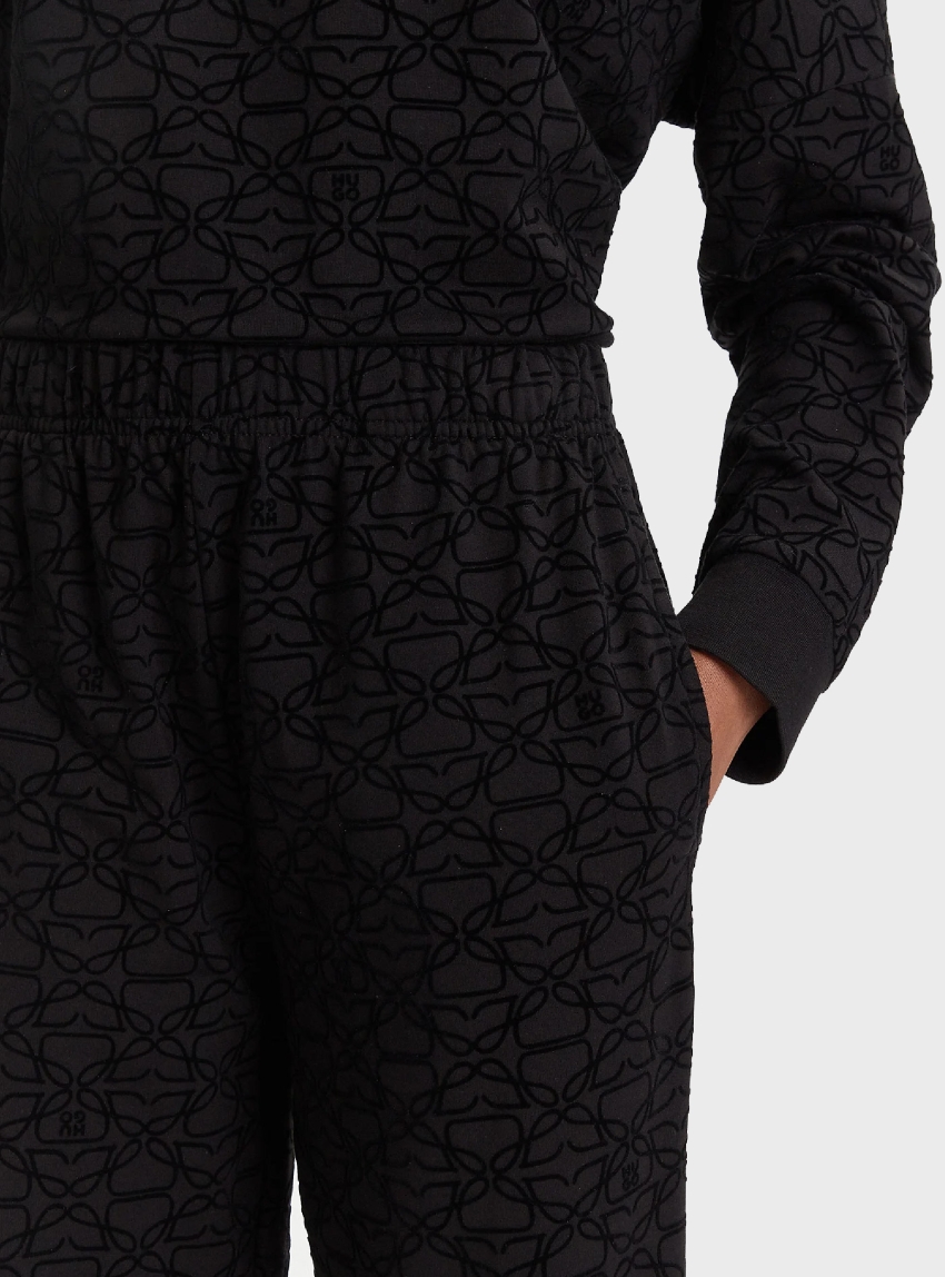 HUGO Lounge Sweat Pants LOKKY Long pant - Black