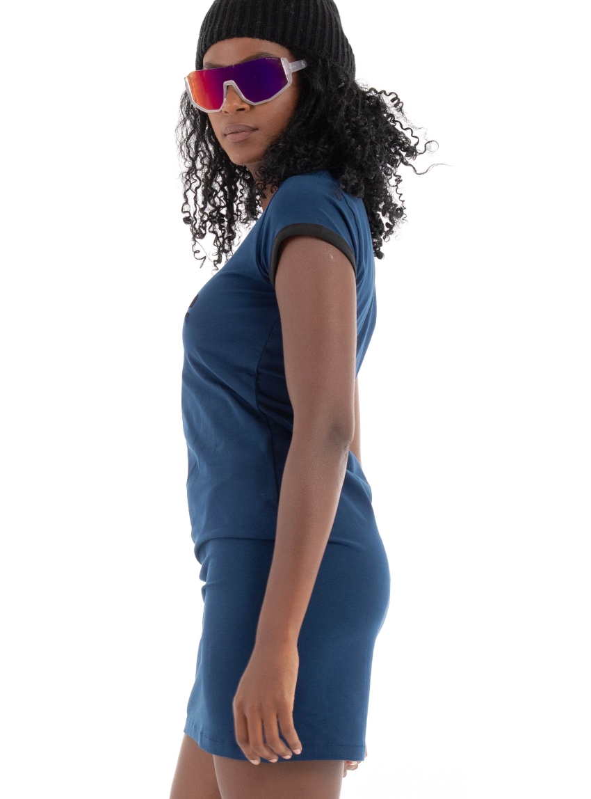 Calvin Klein Calvin Klein Logo T-Shirt Dress - Blue