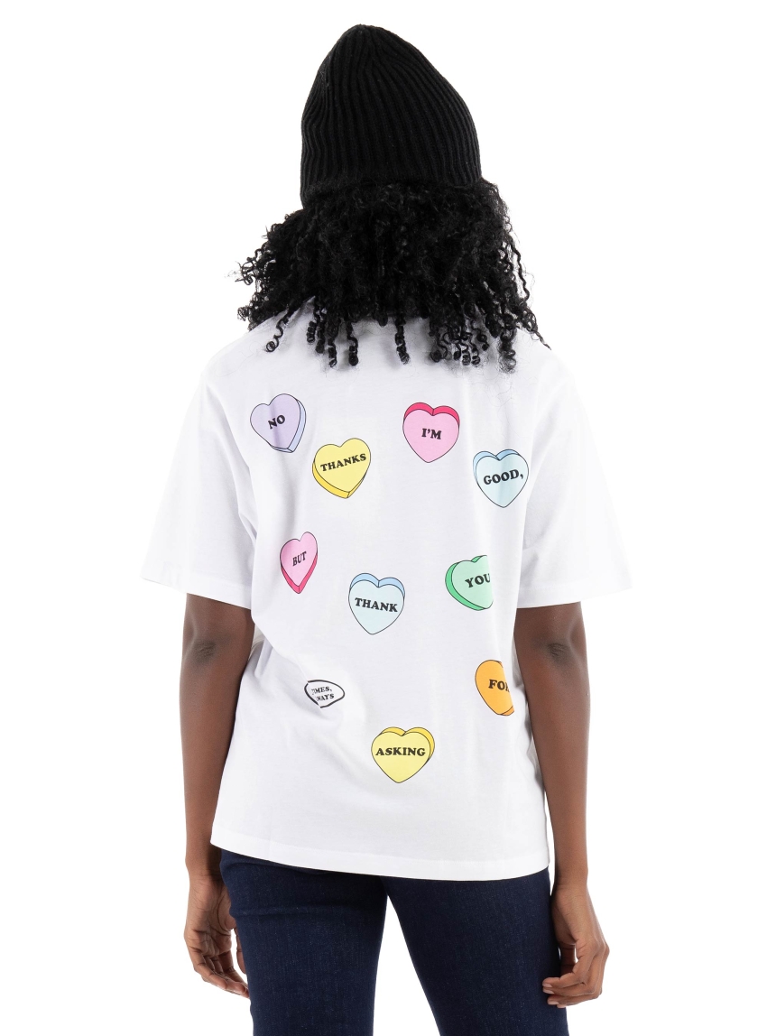 JJXX Friendly Loose Tee - White