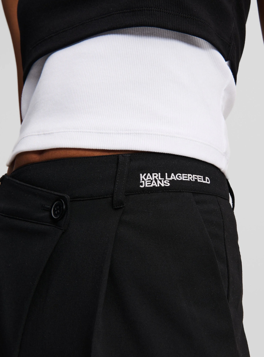 Karl Lagerfeld Jeans Tailored Pants - Black