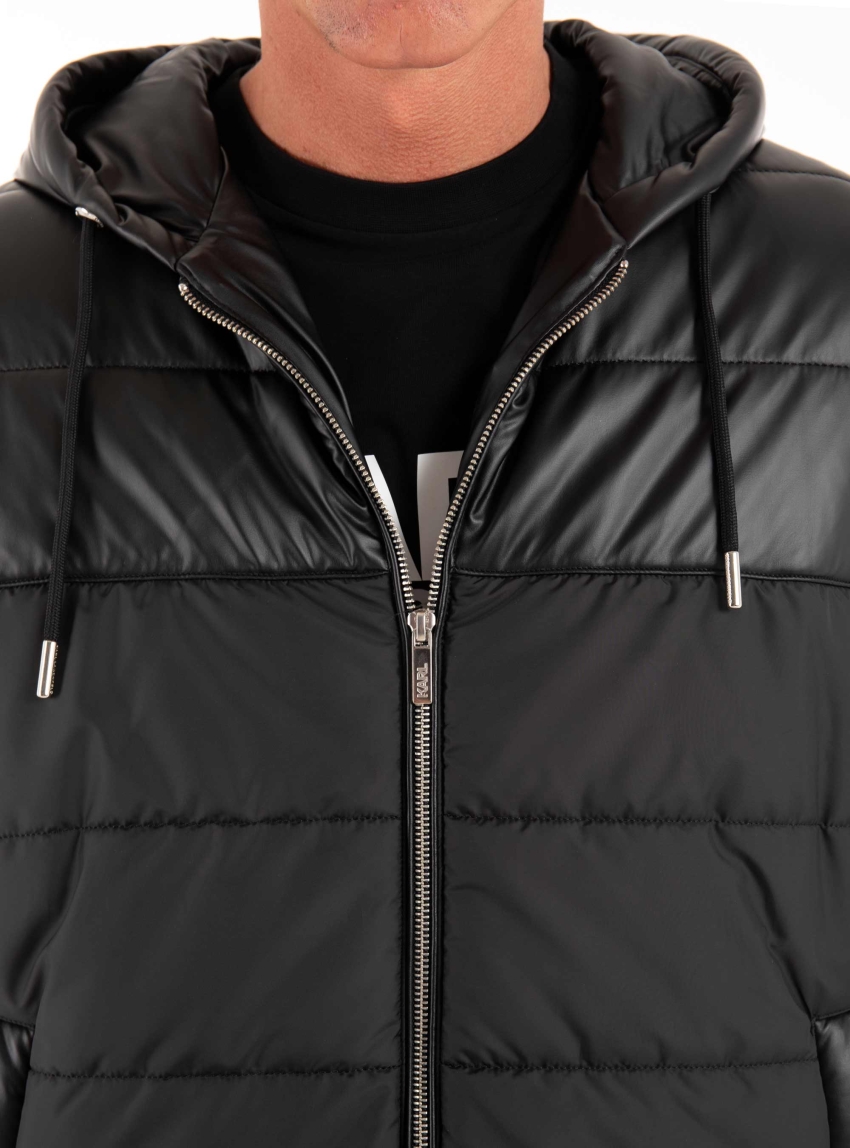 Karl Lagerfeld Puffer Vest - Black