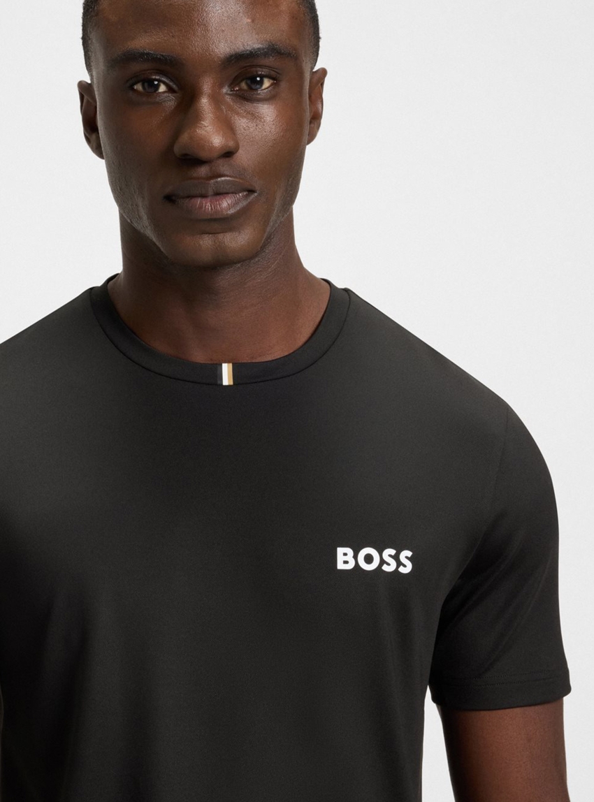 BOSS Slim Fit T-Shirt Tee TOC - Black