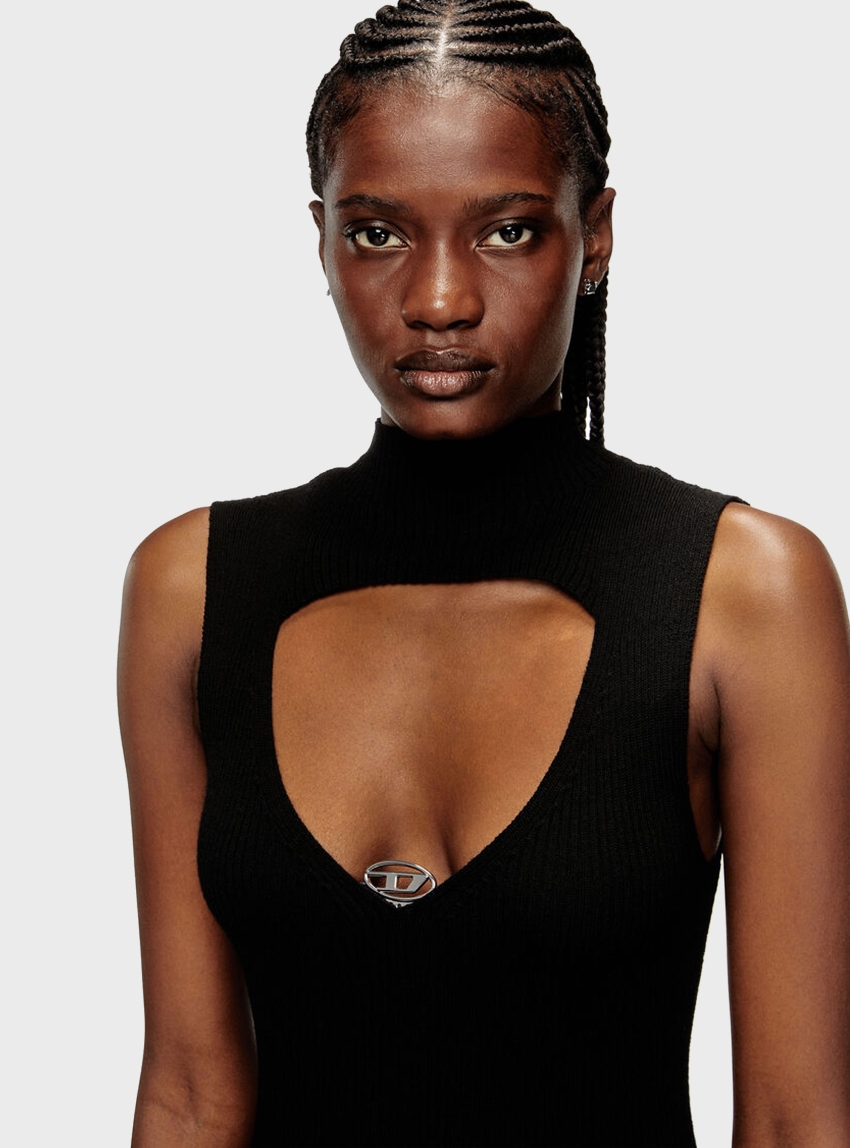 Diesel M-Oloni-Short Dress - Black