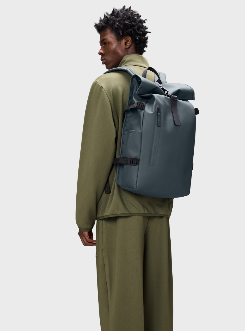 Rains Rolltop Rucksack Large - Teal