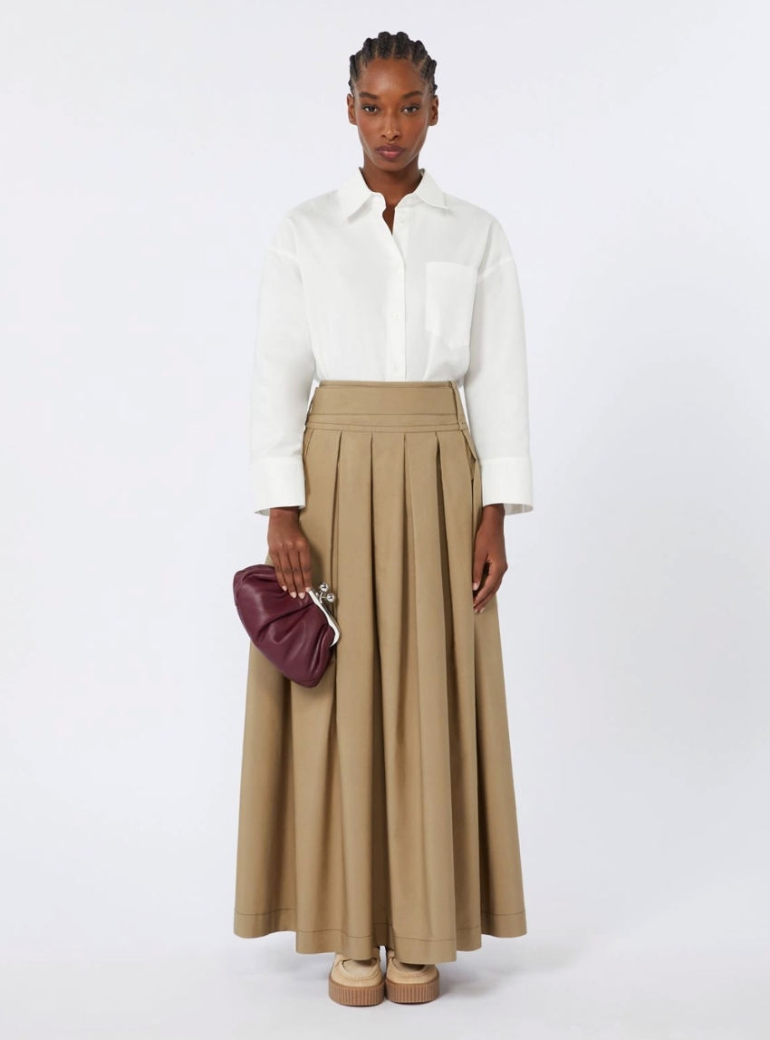 Weekend Max Mara Small sheepskin Pasticcino Bag Prati - Bordeaux