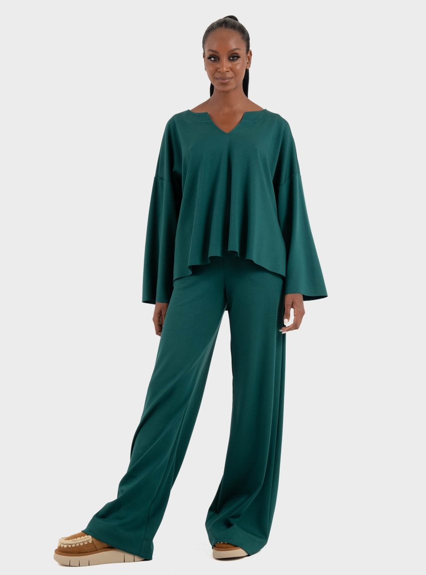 Ioanna Kourbela 'Neo-Tactility' Trousers - Teal