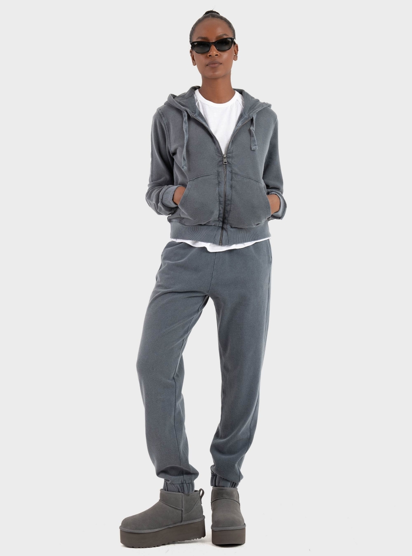 Dirty Laundry Regular Cuffed Sweatpants - Grey