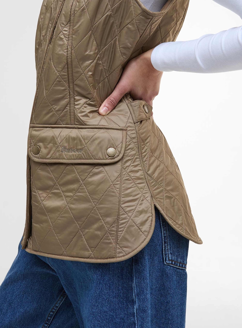 Barbour Wray Gilet - Dark Beige