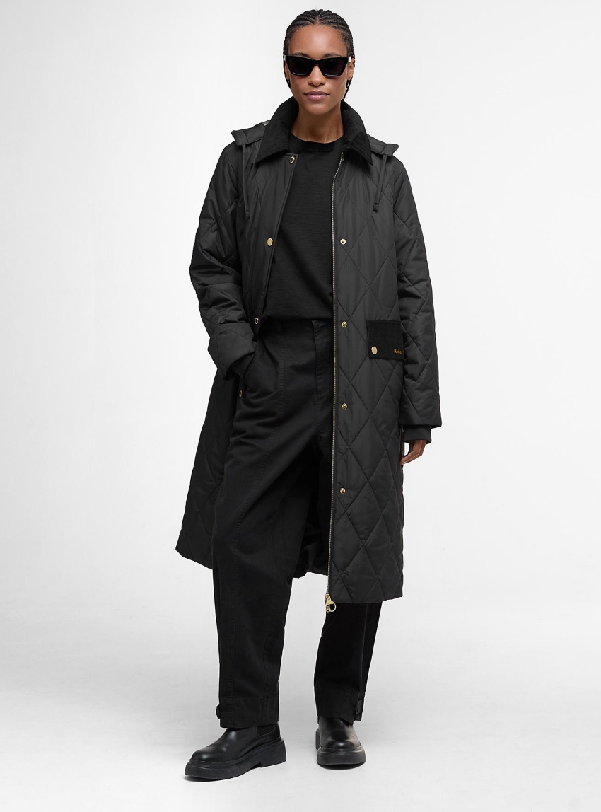 Barbour Meredith Quilted Jacket - Black