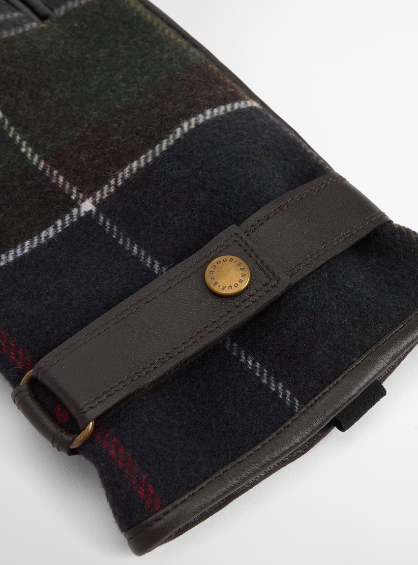Barbour Newbrough Tartan Gloves - Tartan