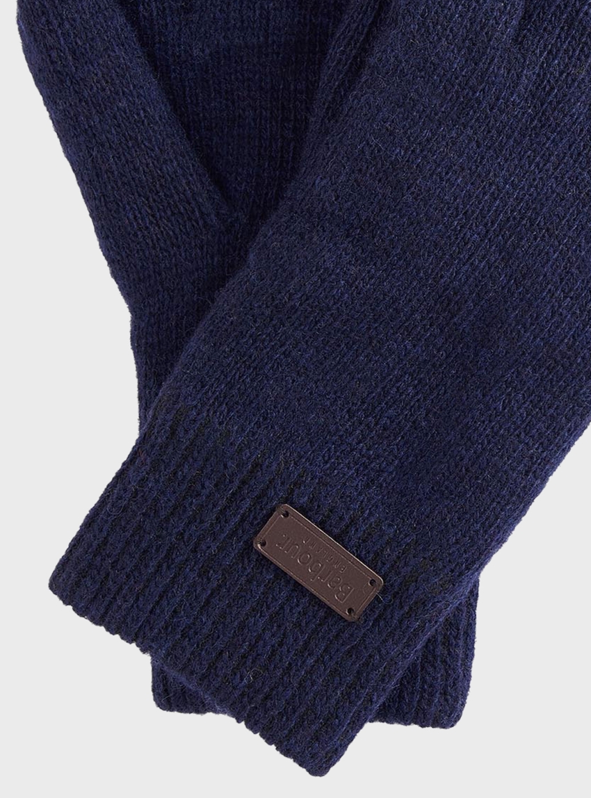 Barbour Carlton Knitted Gloves - Navy