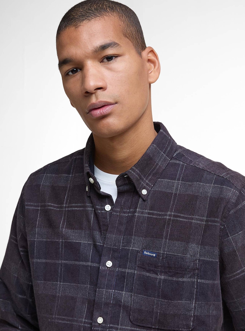 Barbour Blair Tailored Long-Sleeved Shirt - Brown