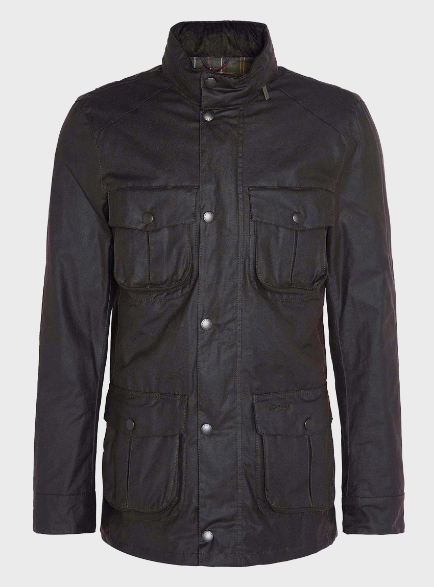Barbour Corbridge Waxed Jacket - Brown