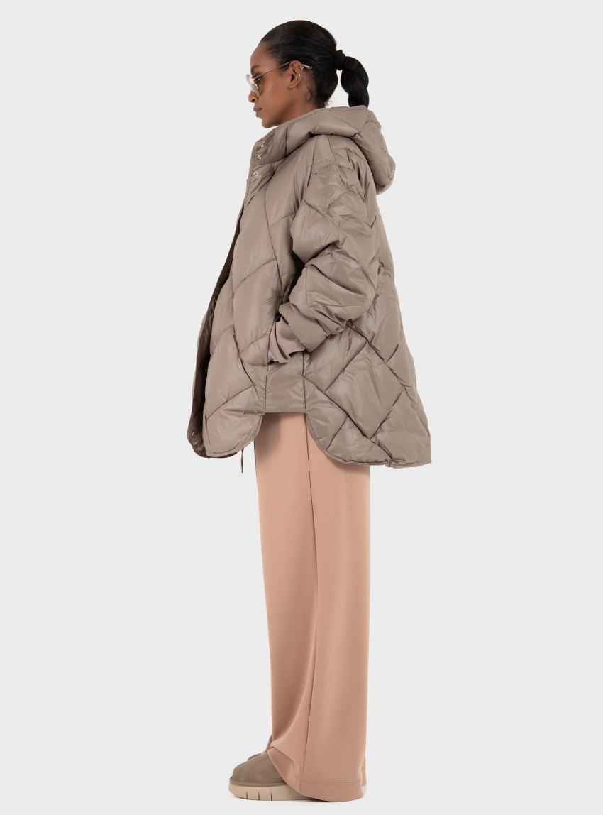 JJXX Nova Ella Quilted Jacket - Light Brown