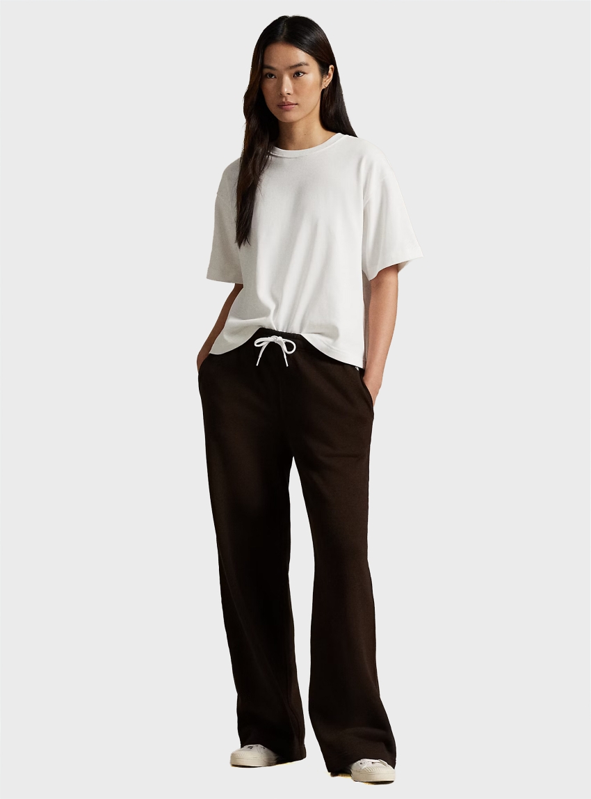 Polo Ralph Lauren Drawstring Wide-Leg Tracksuit Bottoms - Brown