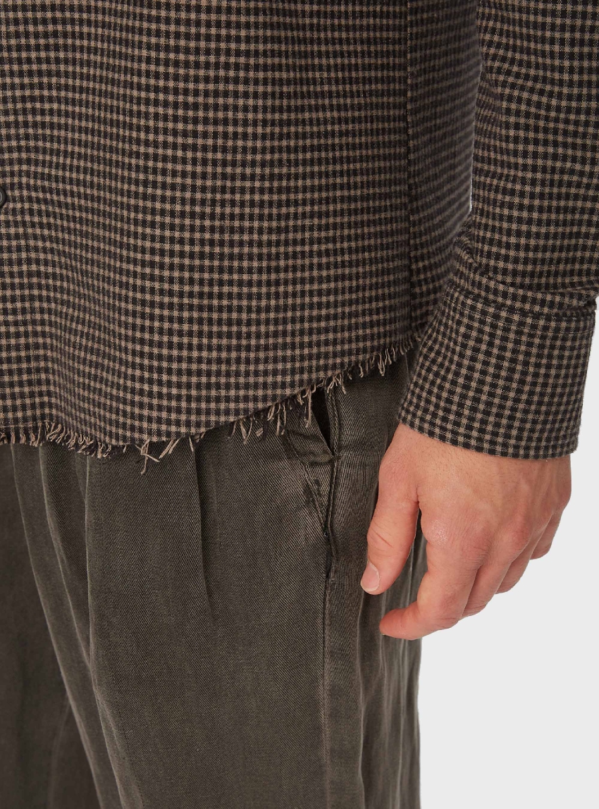 Dirty Laundry FLANNEL SHIRT - Black