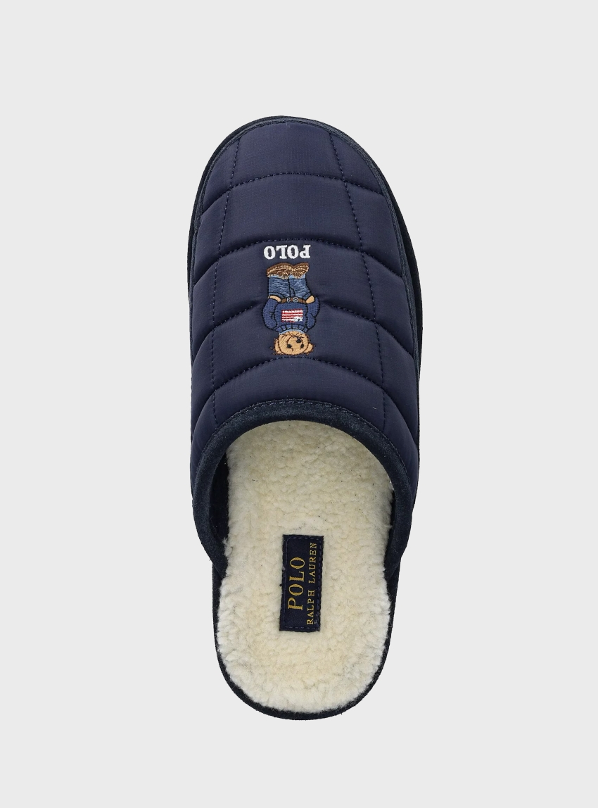 Polo Ralph Lauren Reade Sff Bear Slippers - Navy