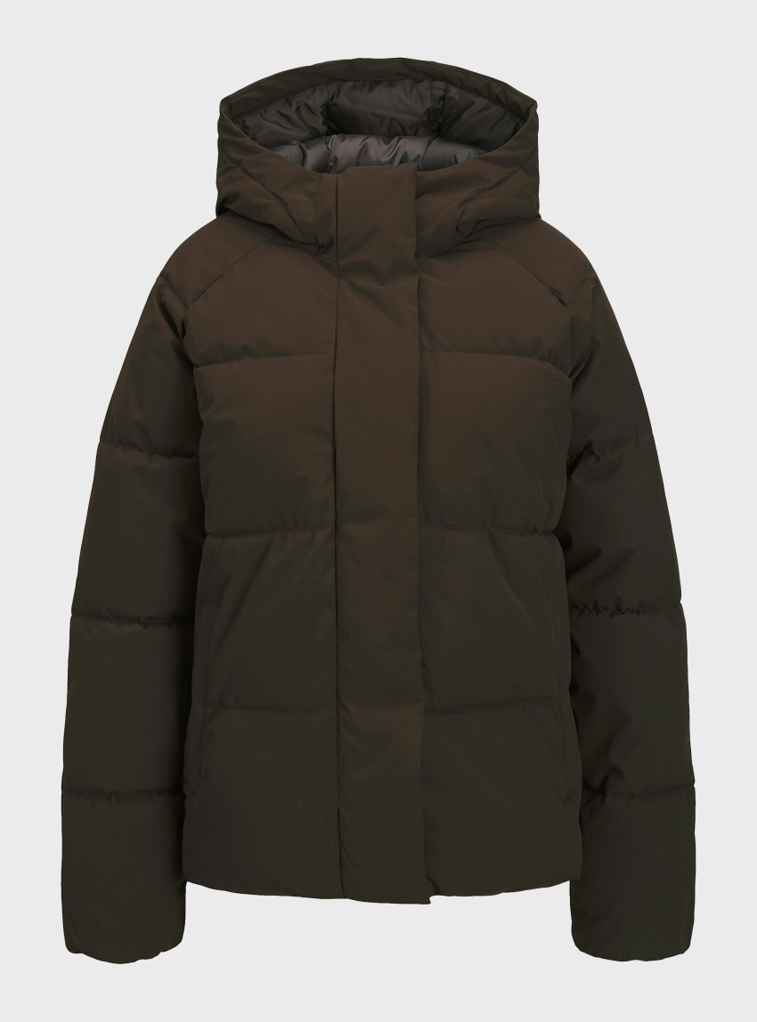 JJXX Global Puffer Jacket - Brown