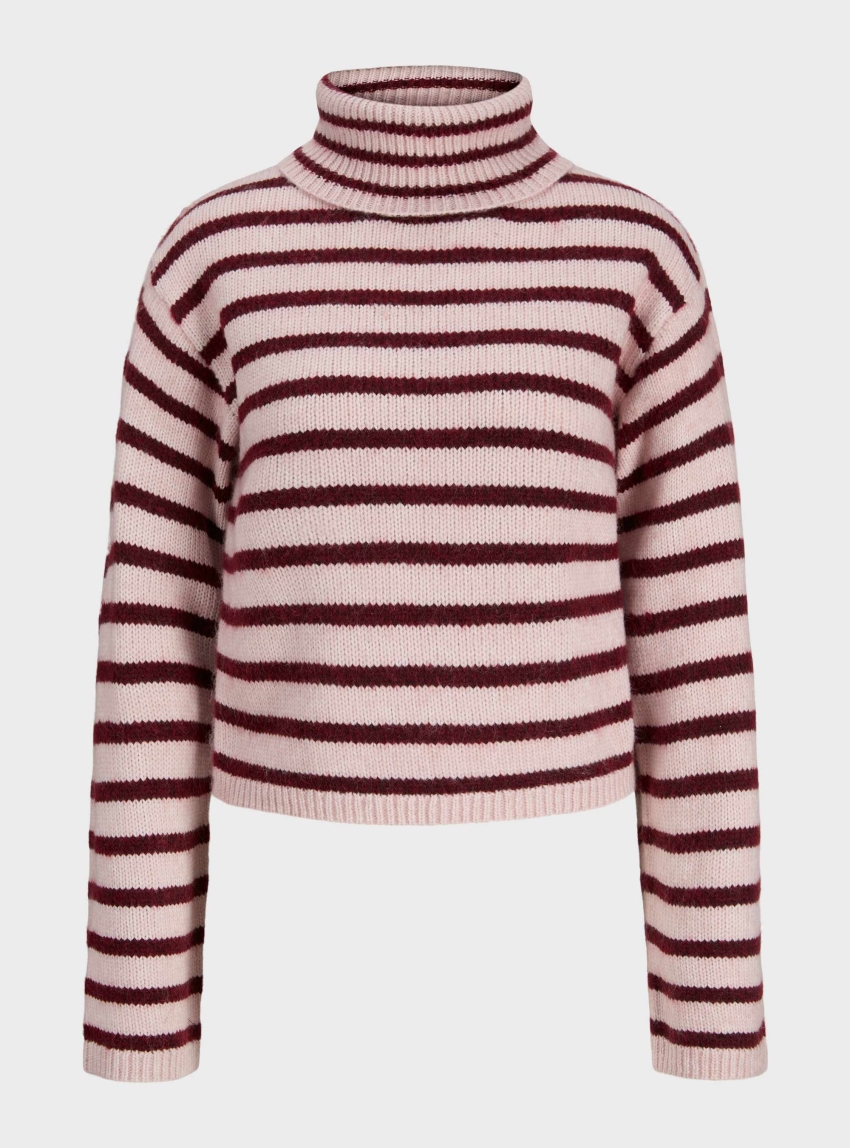 JJXX Rosanna Roll Neck Knit - Pink