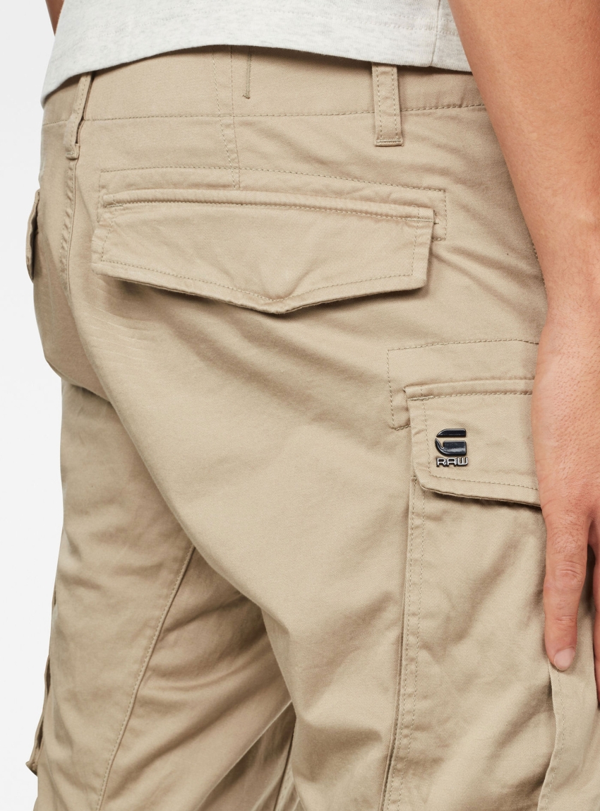 G-Star Rovic Zip 3D Regular Tapered Cargo Pants - Light Beige