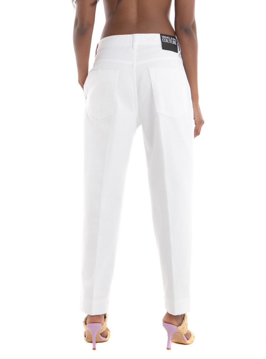 Versace Jeans Couture Mix Foulard Jeans - White