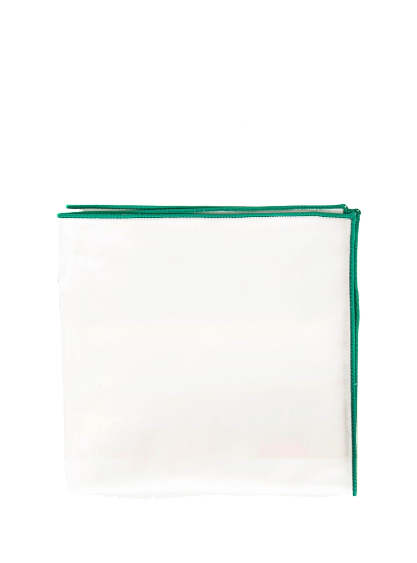 Stefano Mario Pocket Square - Green