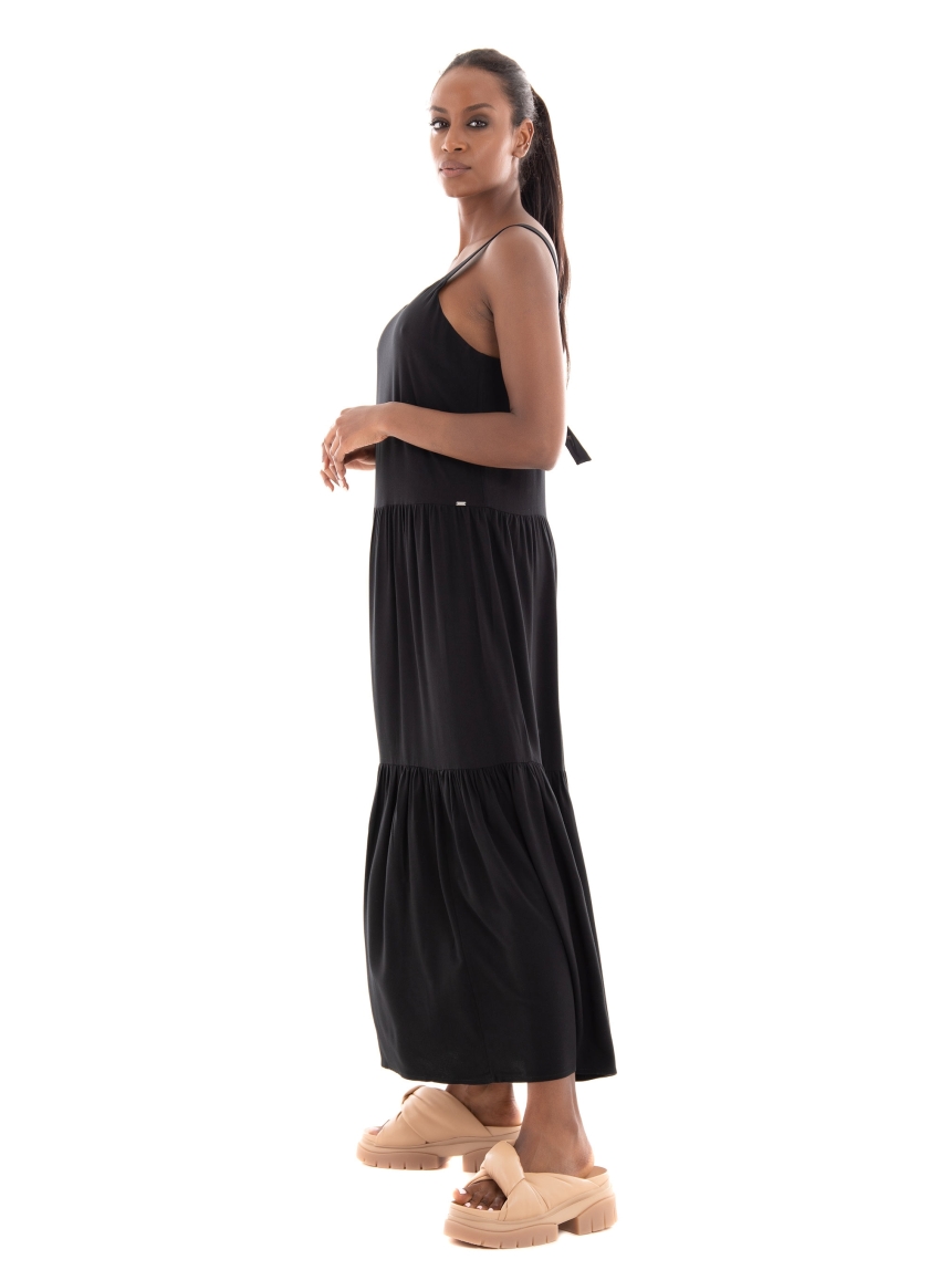 Superdry Studios Woven Maxi Dress - Black