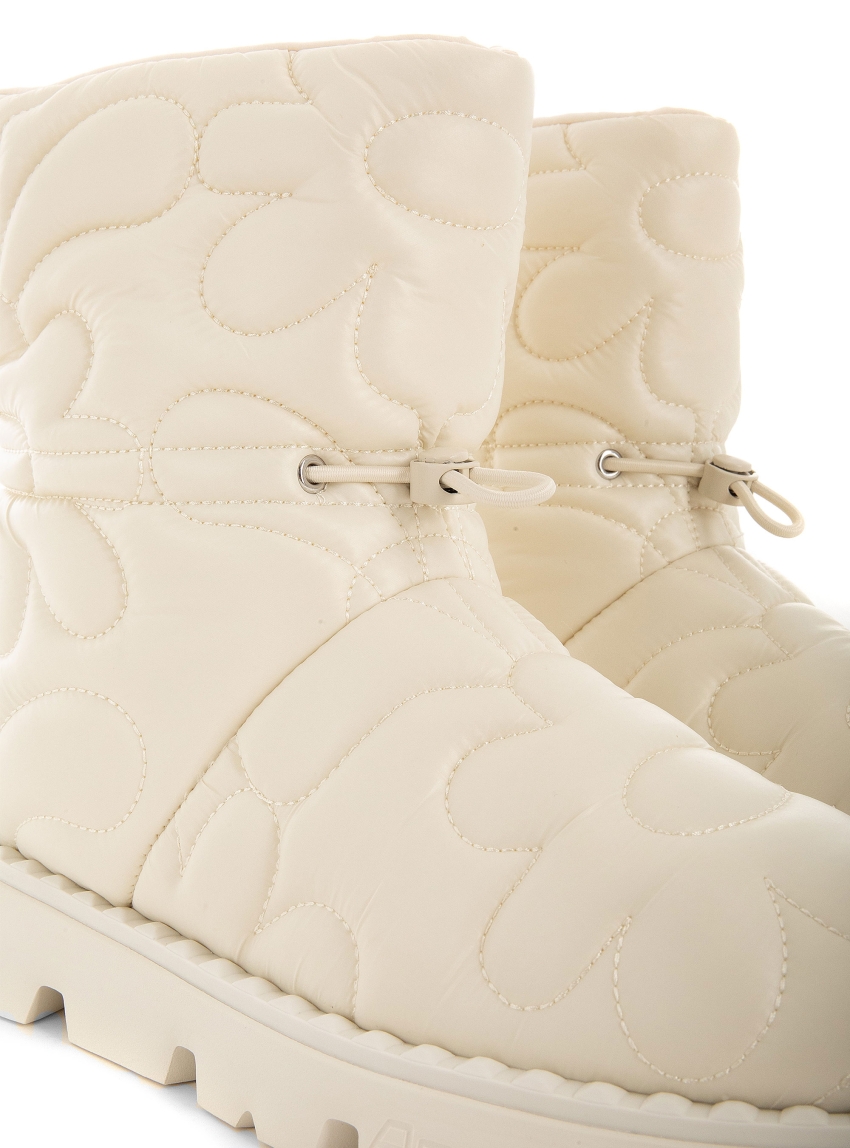 Ash Jewel Ankle Boots - Off White