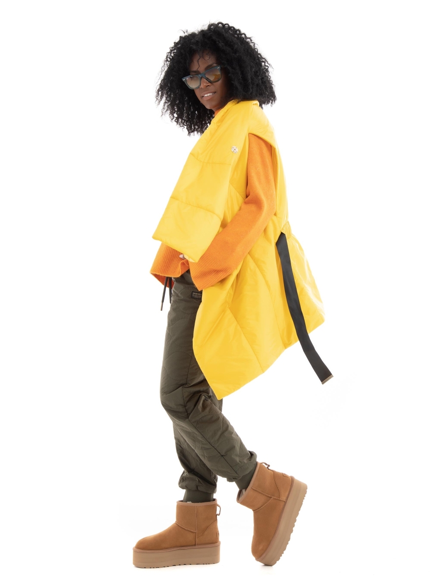 Efi D'angio Vest - Yellow