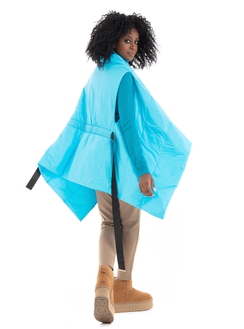 Efi D'angio Vest - Turquoise