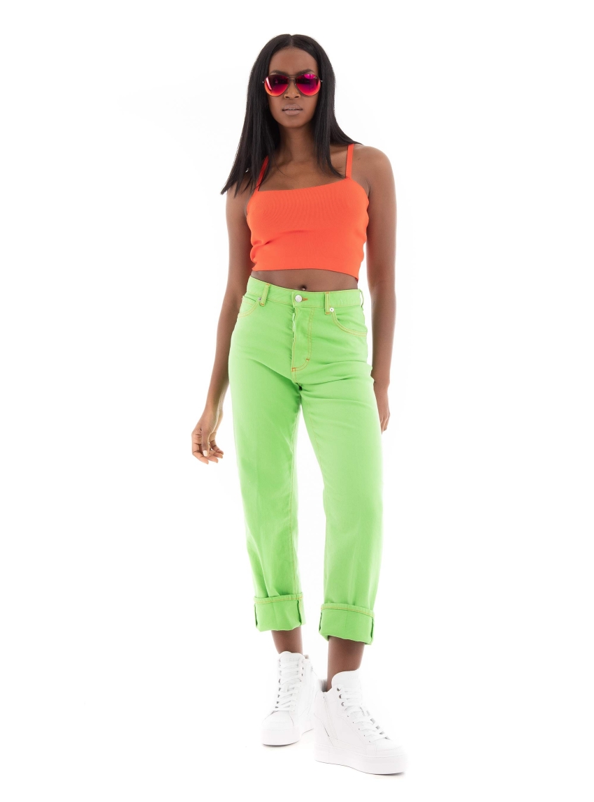 Dsquared2 Green Bull Boston Jeans - Green