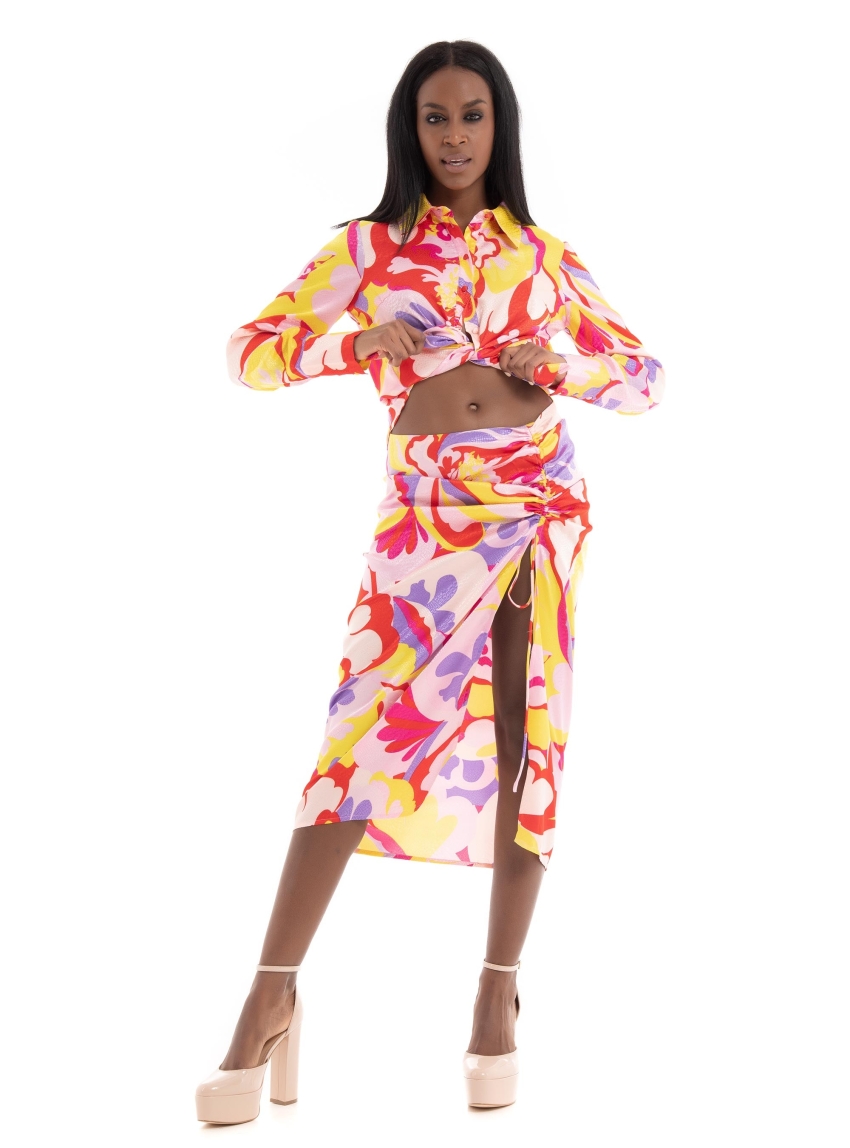 Somethingnew Amelia Shirt D2 - Multi Colors