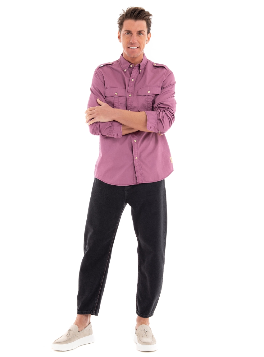 Scotch & Soda Workwear Shirt - Dusty Pink