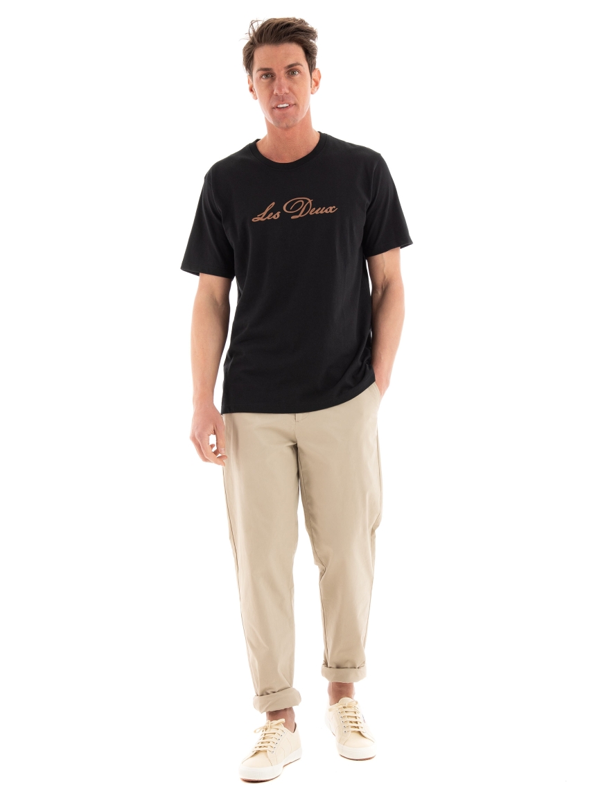 Les Deux Jared Twill Chino Pants - Light Beige