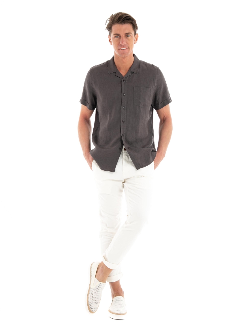 Superdry Officers Slim Chino Pants - Ecru