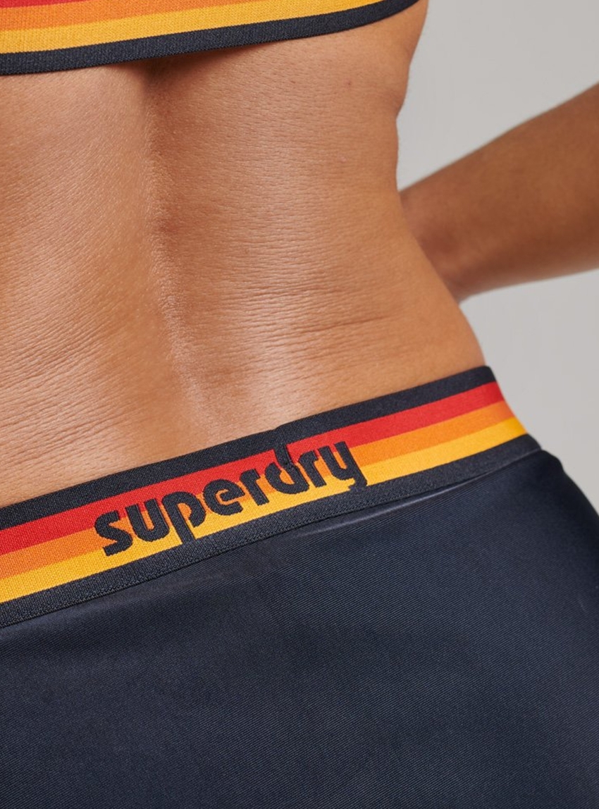Superdry Ovin Vintage Logo Bikini Brief - Navy