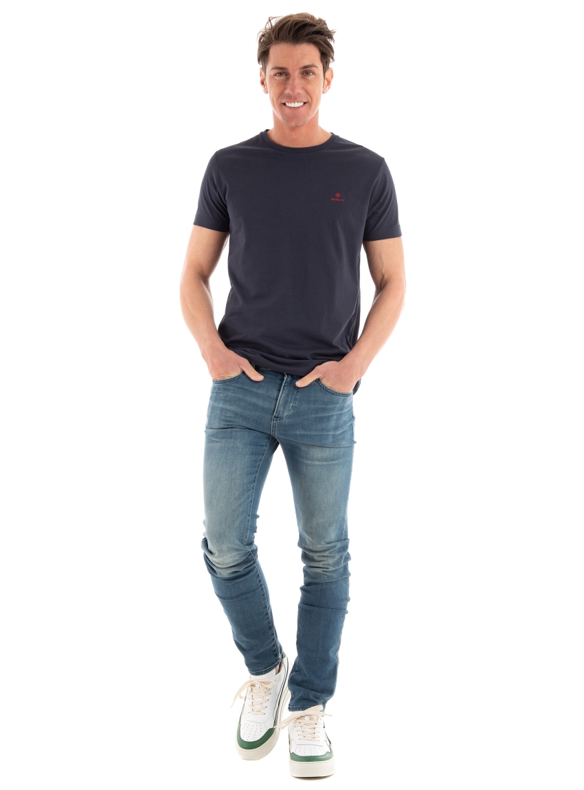 BOSS Slim Fit Stretch Jeans Delaware3-1 - Aquamarine