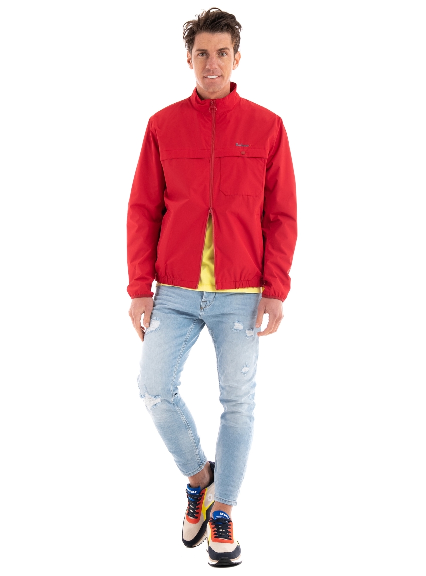 Barbour Norlow Shower Proof Jacket - Red
