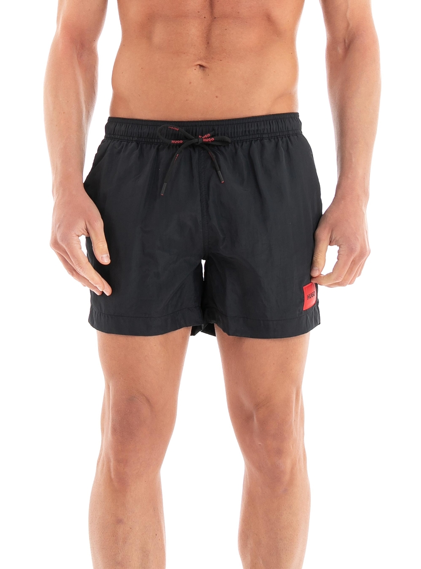 HUGO Quick-Dry Swim Shorts DOMINICA - Black