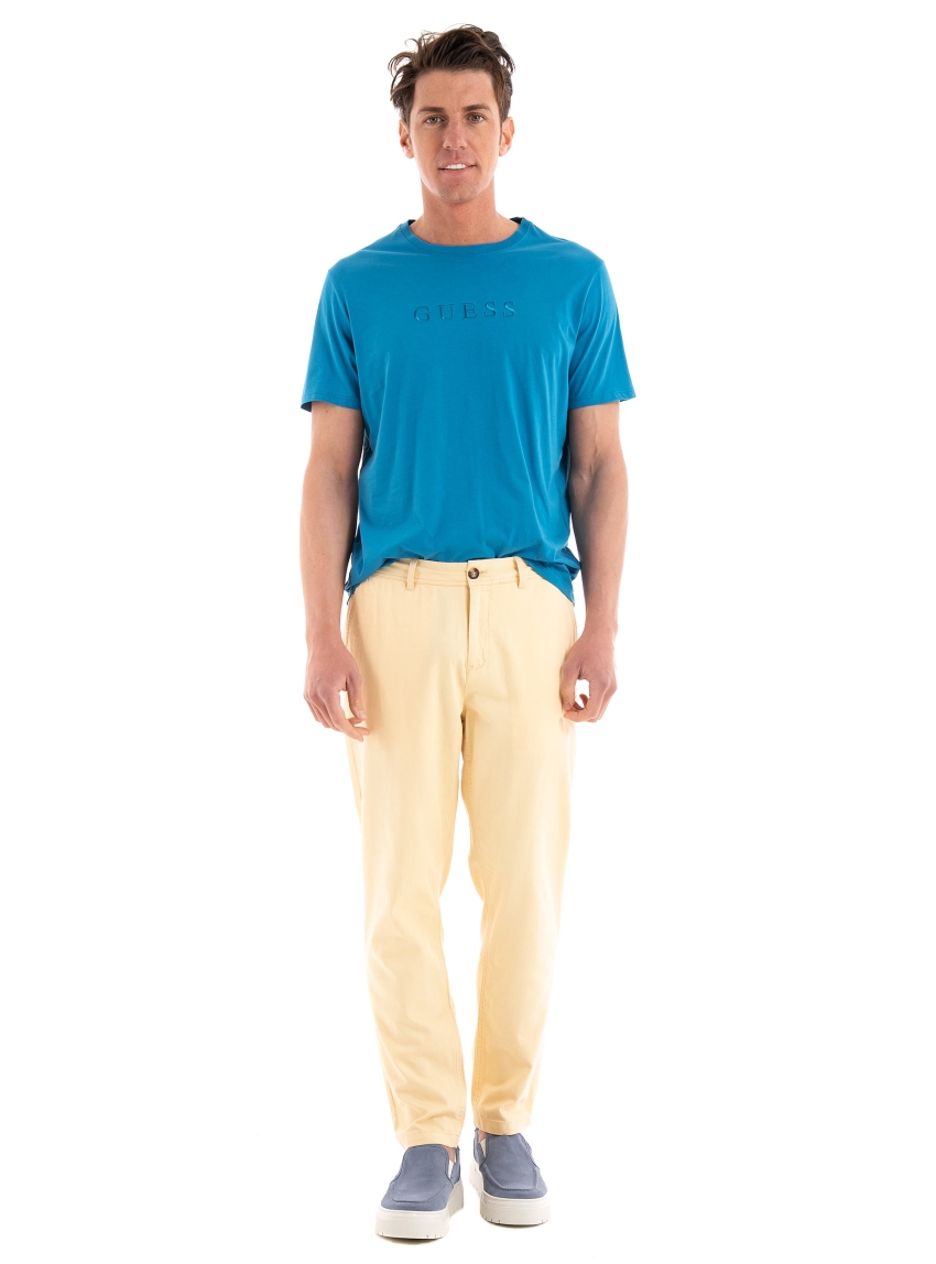 Scotch & Soda The Drift Tapered Fit Twill Chino Pants - Beige