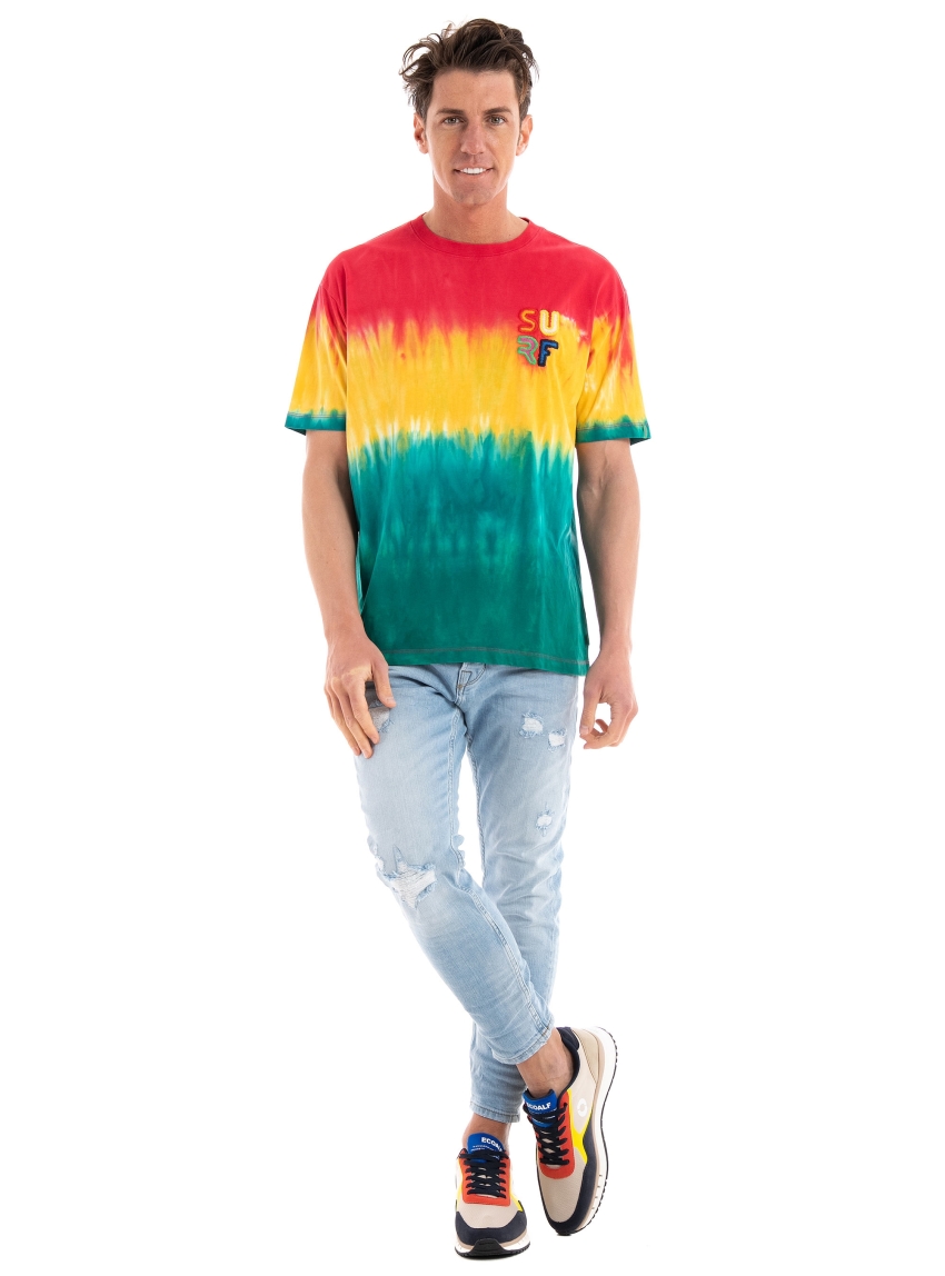 Scotch & Soda Tie Dye T-Shirt - Multi Colors