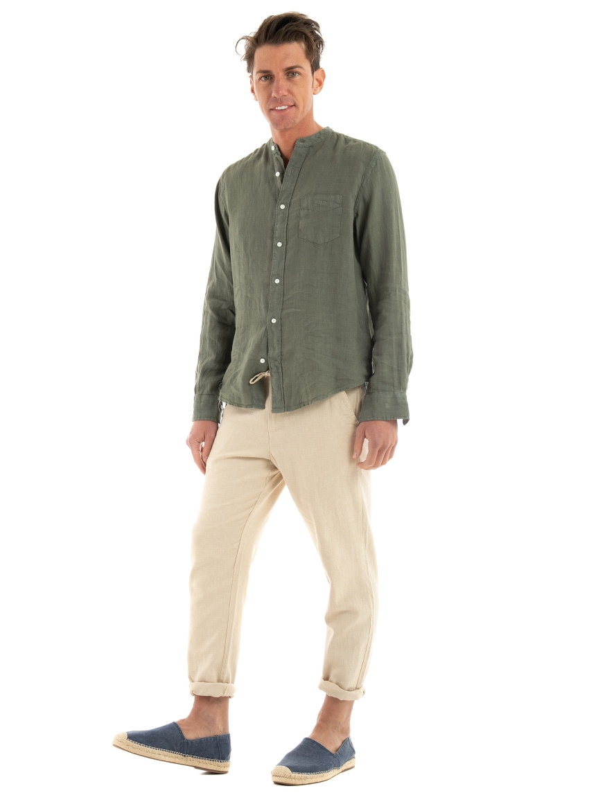 Selected Slim Tapered Fit Brody 172 Pants - Light Beige