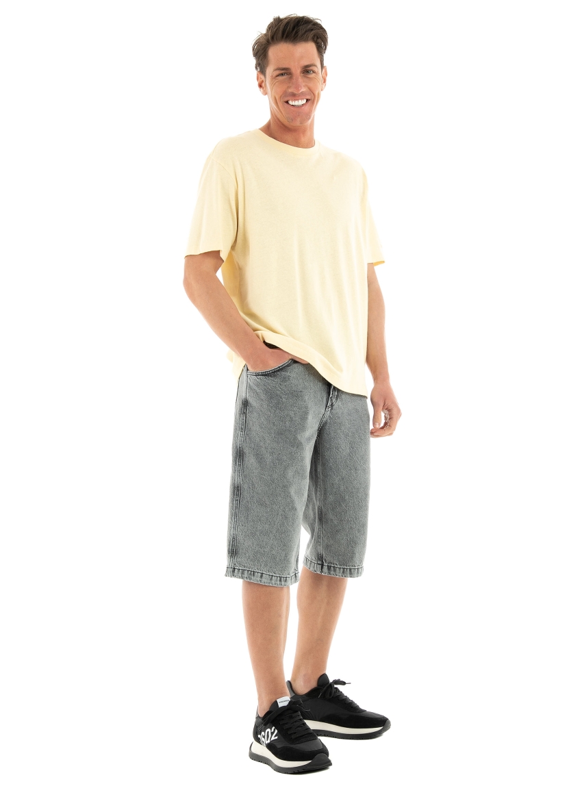 Gabba Nigel Boxy Tee - Banana