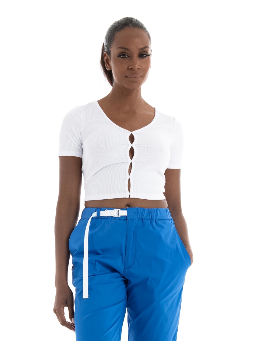 JJXX Hannah Stretch Top - White