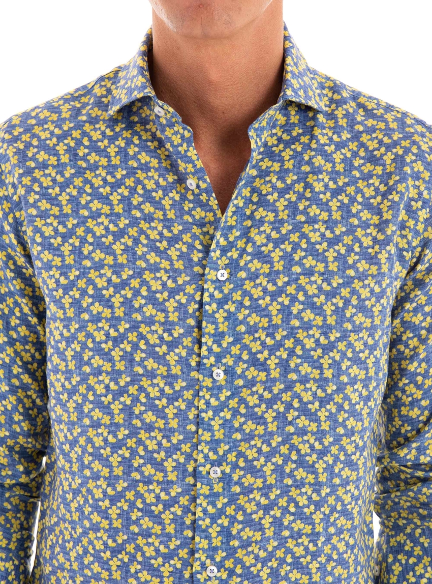 Brouback Slim Fit Linen Shirt - Multi Colors