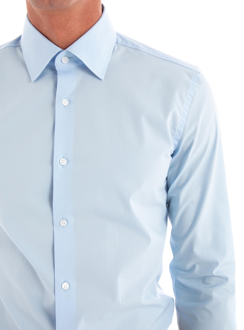 BOSS Slim Fit Shirt H-Hank-Kent-C1 - Light Blue