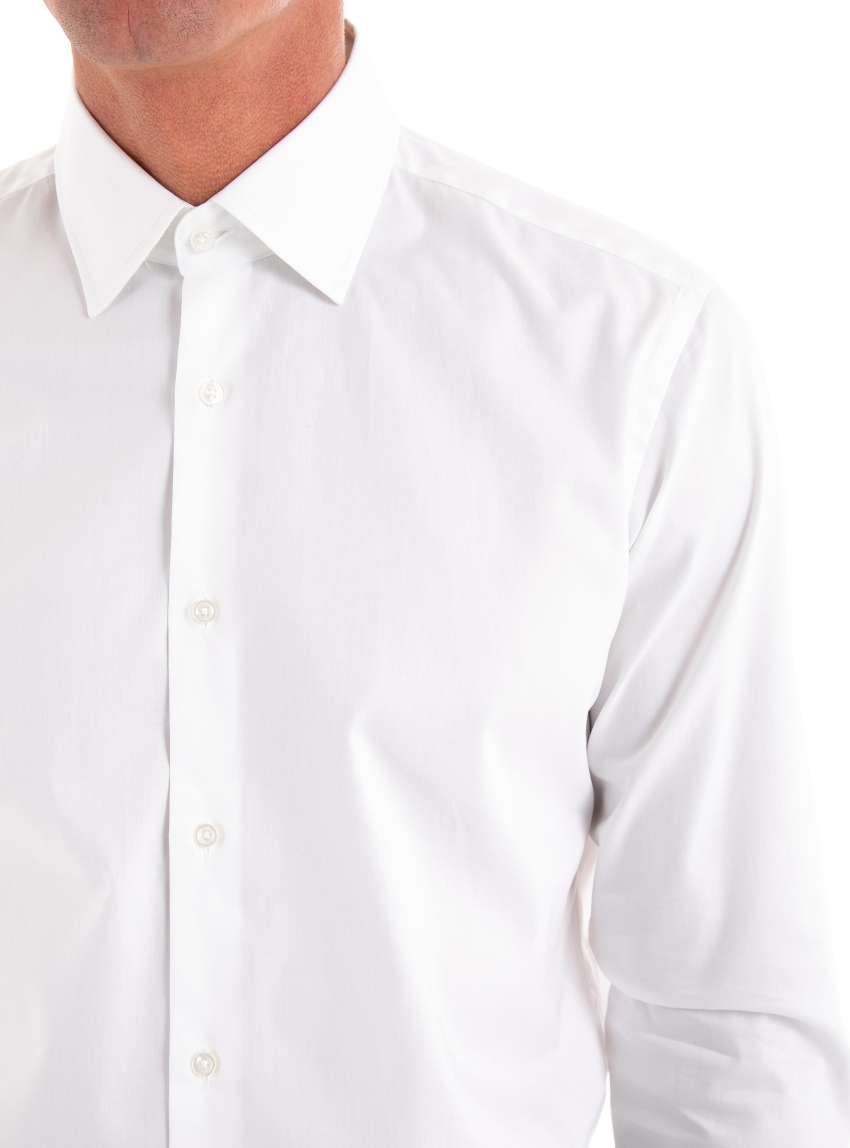 BOSS Regular Fit Shirt H-Joe-Kent-C1 - White