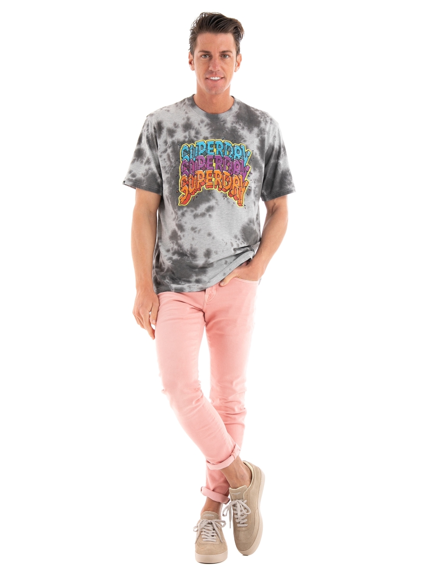 Scotch & Soda Ralston Garment Dye Slim Jeans - Light Pink