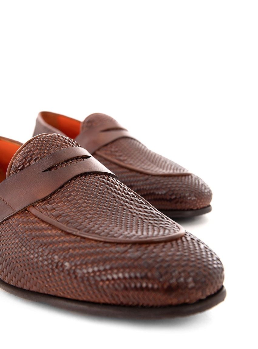 Per La Moda Slip On Shoes  - Dark Brown