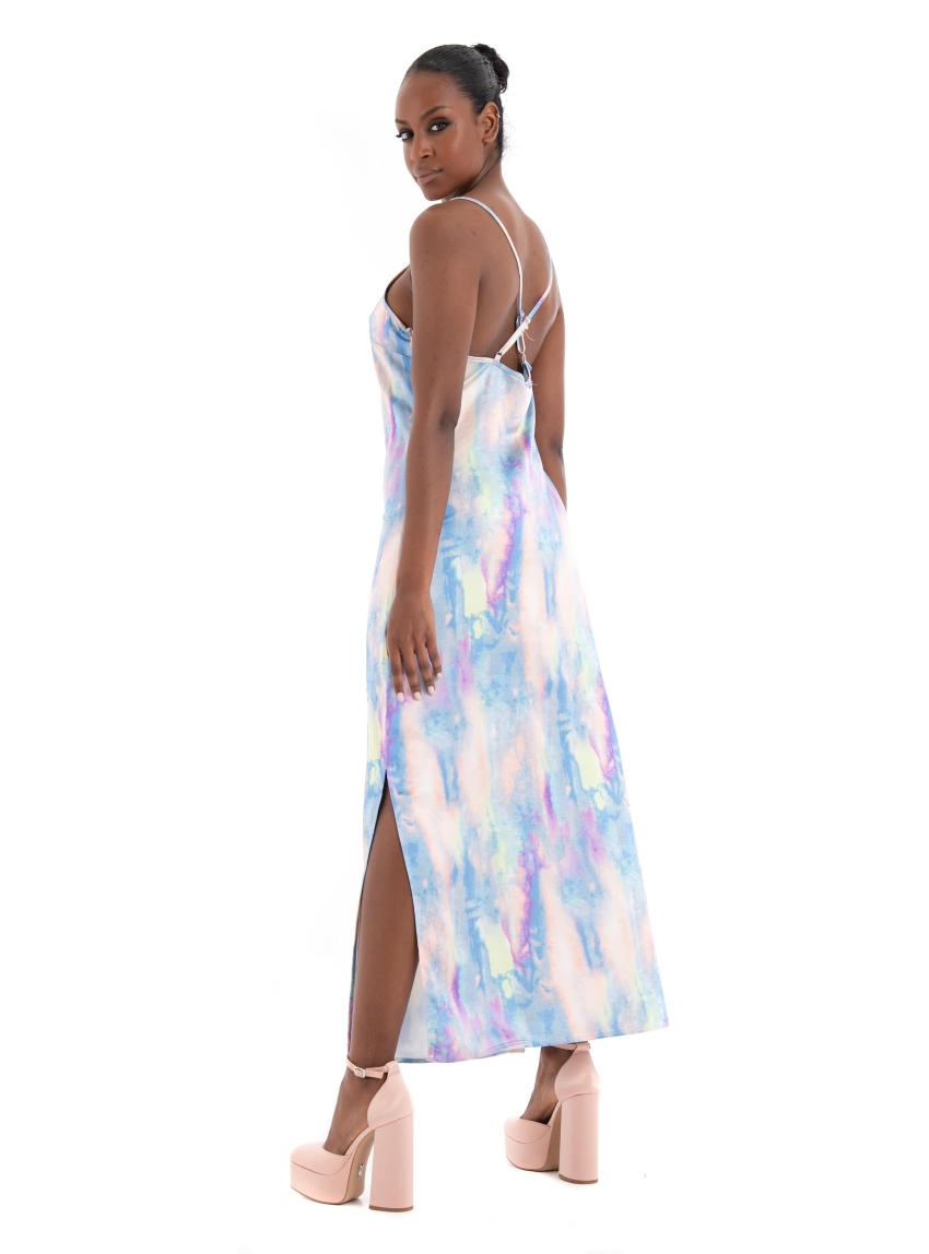 Only Aya Mayra Slip Dress - Multi Colors